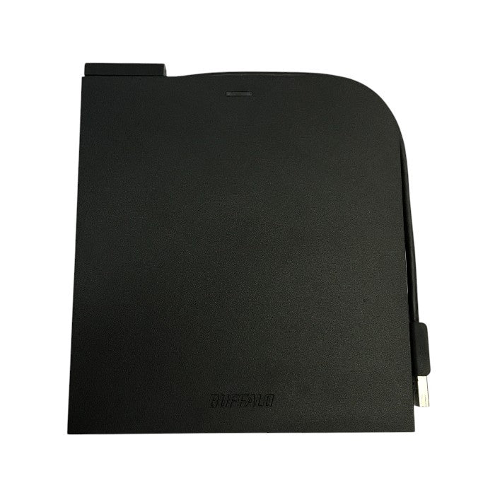 BUFFALO ポータブルブルーレイドライブ ブラック UHD BD対応 4K 外付け 薄型 軽量 BRUHD-PU3-BK 中古 T1