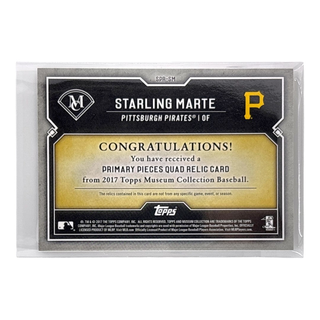 TOPPS MLBカード MUSEUM COLLECTION STARLING MARTE PITTSBURGH PIRATES /75 #SPR-SM 中古 IT1
