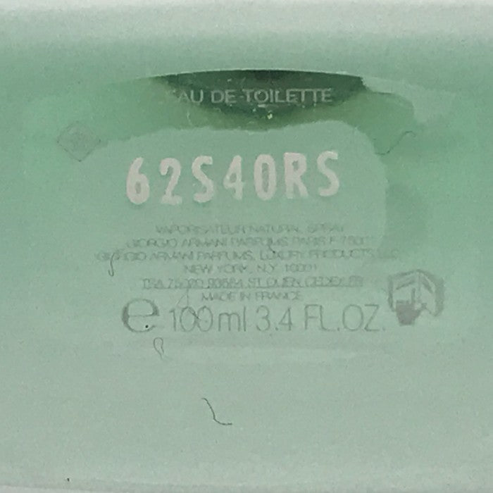 GIORGIO ARMANI ジョルジオ アルマーニ アクア ディ ジオ オードトワレ 香水 レディース 100ml EDT スプレー 中古 T1