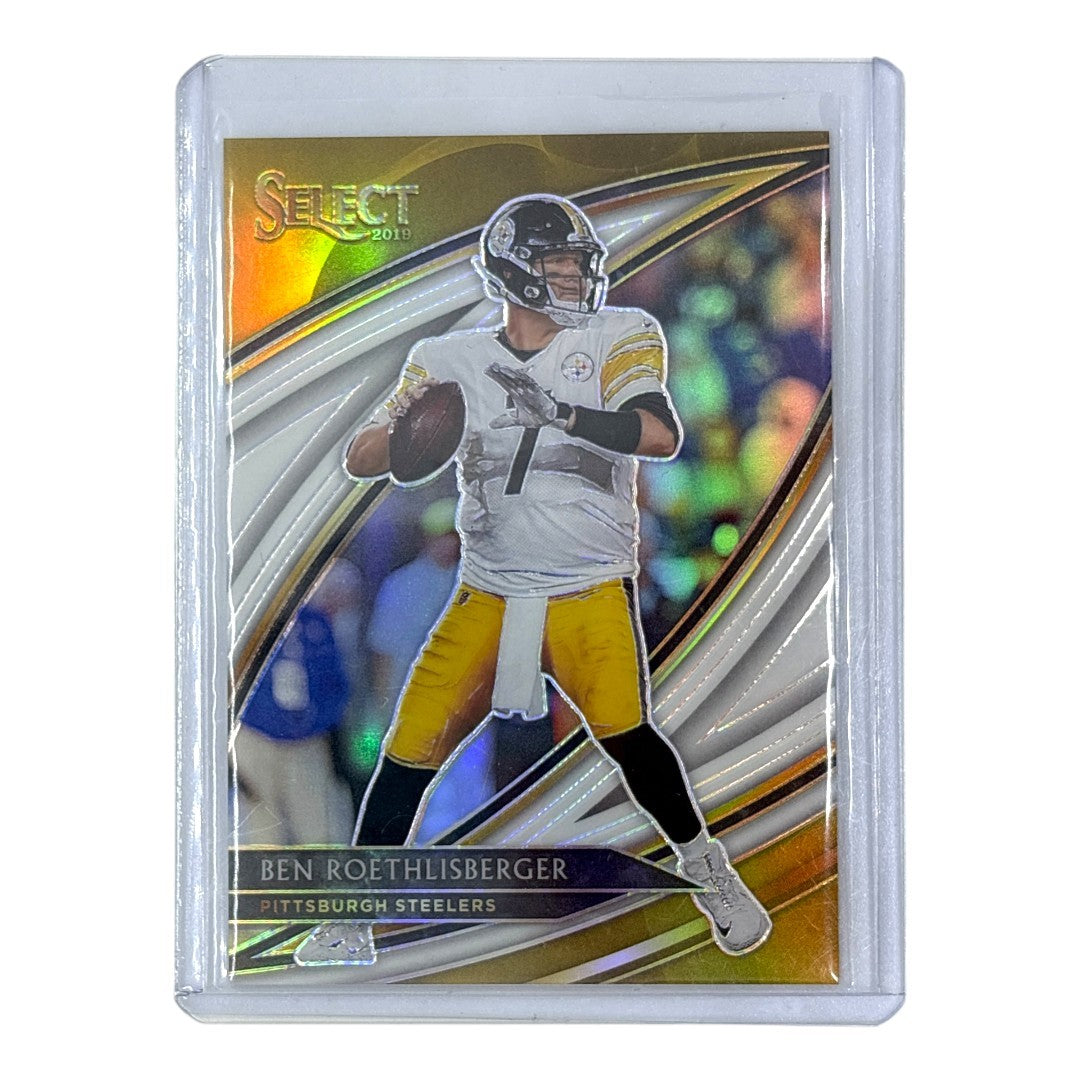 PANINI NFLカード SELECT PRIZM BEN ROETHLISBERGER PITTSBURGH STEELERS 25/35 #263 中古 IT1
