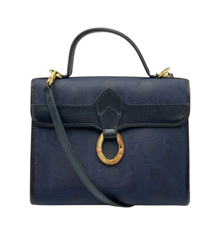 Christian Dior クリスチャンディオール オールドディオール トロッター 2WAY バッグ 中古 D4