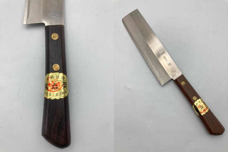 粟田口 包丁 3本セット 三徳 菜切 柳刃 中古 D4