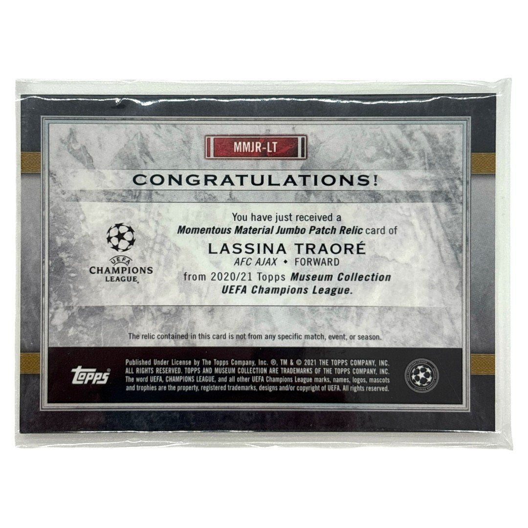 TOPPS サッカーカード MUSEUM COLLECTION LASSINA TRAORE AJAX 050/150 #MMJR-LT 中古 IT1