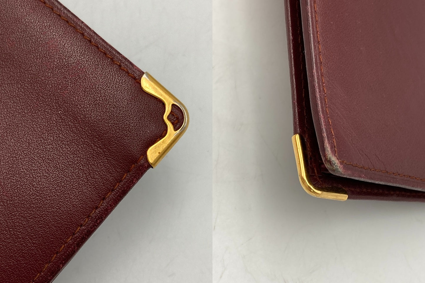 Cartier カルティエ マストライン 2つ折り 長札入れ 中古 D4