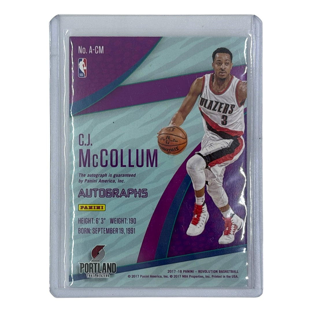 PANINI NBAカード REVOLUTION C.J. McCOLLUM TRAIL BLAZERS #A-CM 中古 IT1