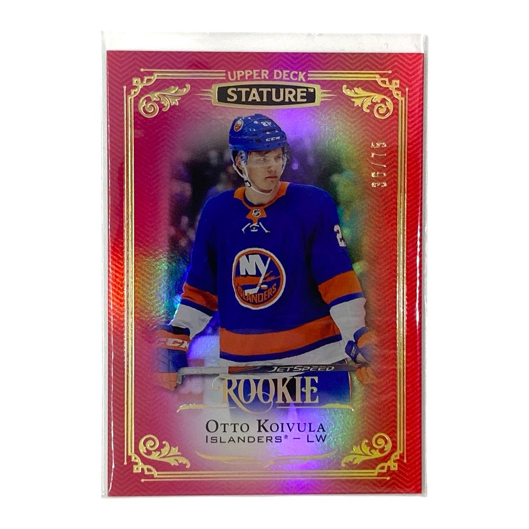 UPPER DECK NHLカード STATURE OTTO KOIVULA ISLANDERS 36/75 #103 中古 IT2