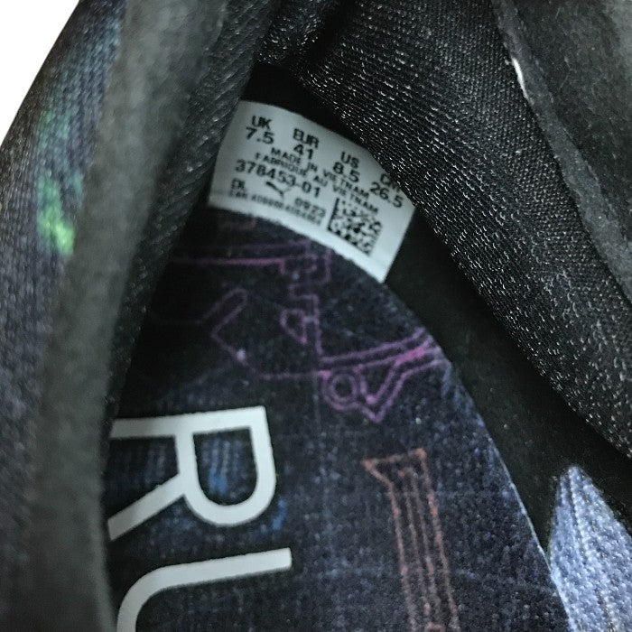 PUMA プーマ ディヴィエイト ニトロ エリート2 メンズ オールシーズン ランニングシューズ ブラック 26.5cm 378453-01 中古 N1