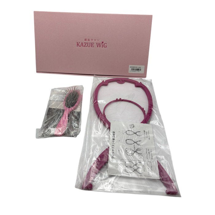 KNT カオリナラターナー ウィッグ ショート ライトブラウン かつら レディース かわいい カール 中古 W4