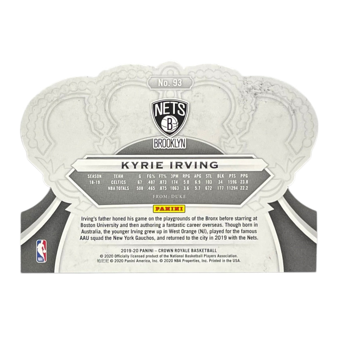 PANINI NBAカード CROWN ROYALE DIE CUT KYRIE IRVING NETS #93 中古 IT2