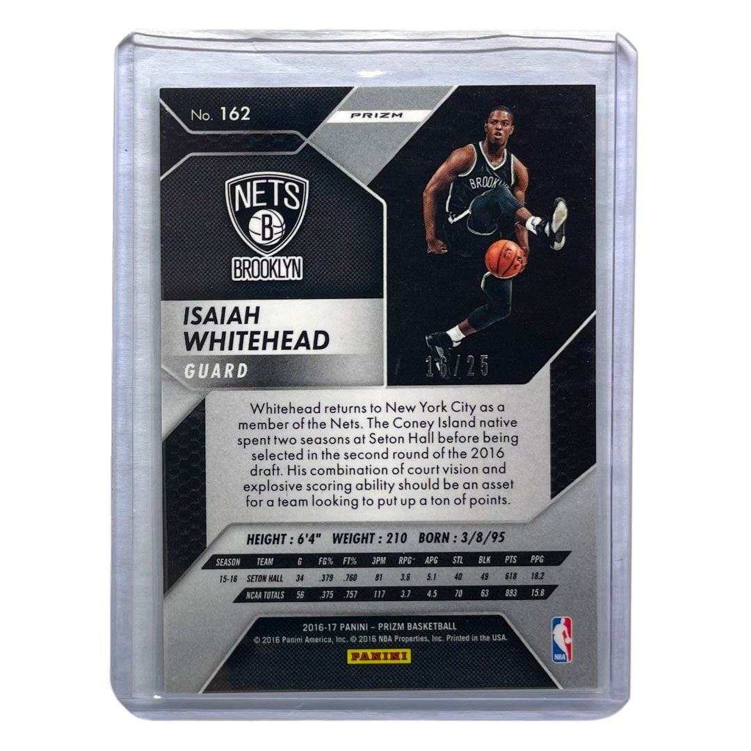 PANINI NBAカード PRIZM ISAIAH WHITEHEAD NETS #162 中古 IT2