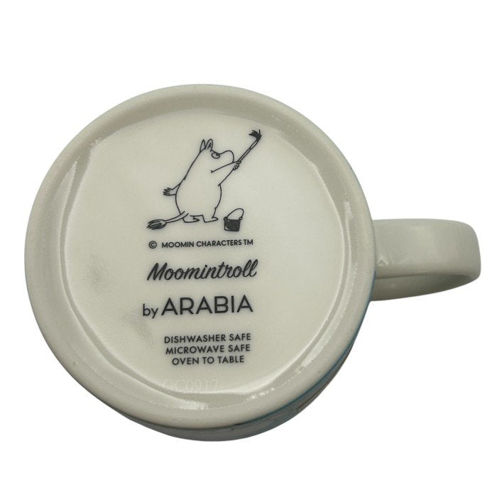 ARABIA アラビア ムーミン マグカップ ムーミントロール Moomintroll コップ 洋食器 希少 廃盤 キャラクター 中古 W4