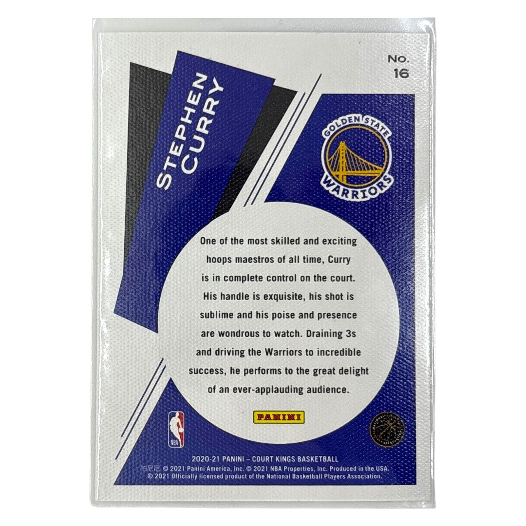PANINI NBAカード COURT KINGS STEPHEN CURRY GOLDEN STATE WARRIORS #16 中古 IT1