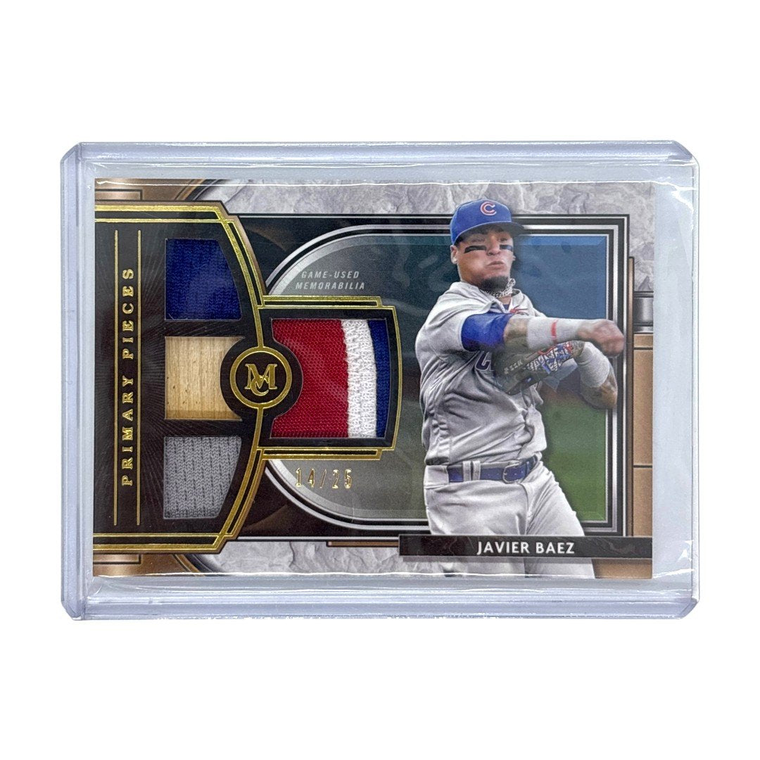 TOPPS MLBカード MUSEUM COLLECTION JAVIER BAEZ CHICAGO CUBS 14/25 #SPQR-JB 中古 IT1