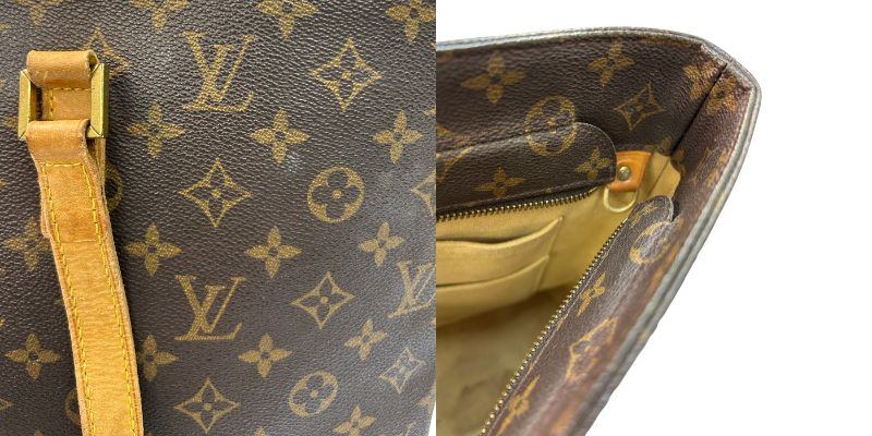 LOUIS VUITTON ルイヴィトン モノグラム ルコ トートバッグ M51155 鞄 ブランド レディース 大きめ A4 肩掛け 中古 W1