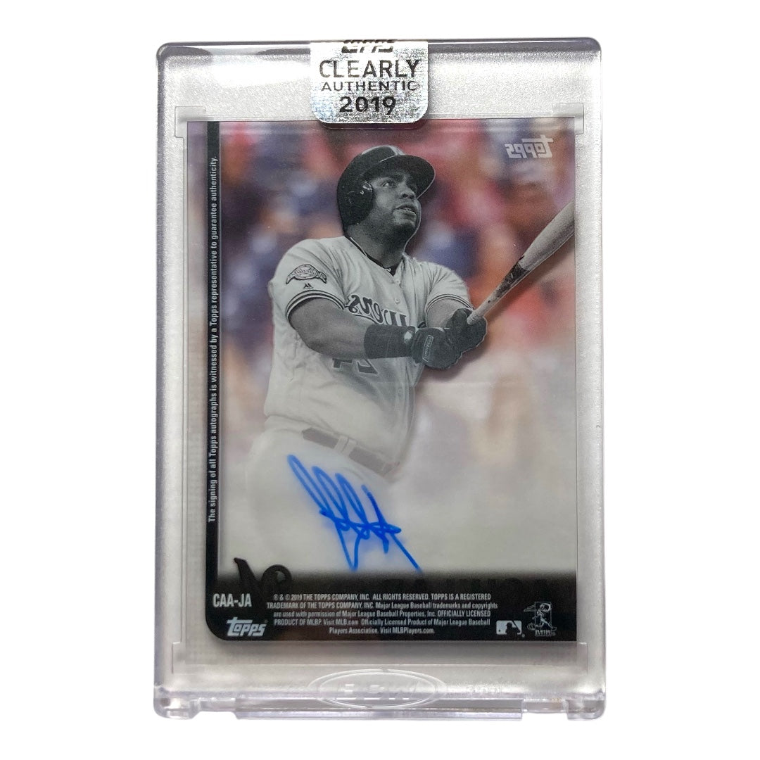 TOPPS MLBカード CLEARLY AUTHENTIC AGUILAR JESUS BREWERS #CAA-JA 中古 IT2
