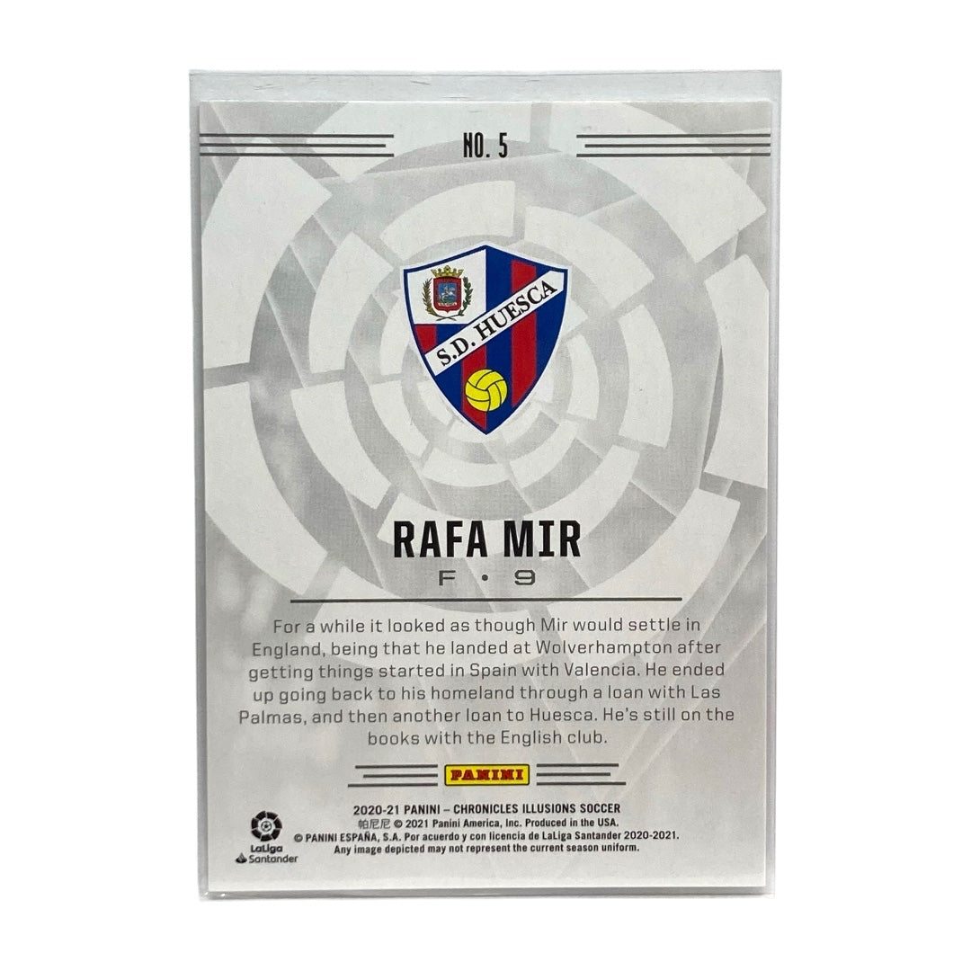 PANINI サッカーカード CHRONICLES ILLUSIONS RAFA MIR HUESCA 05/10 #5 中古 IT2