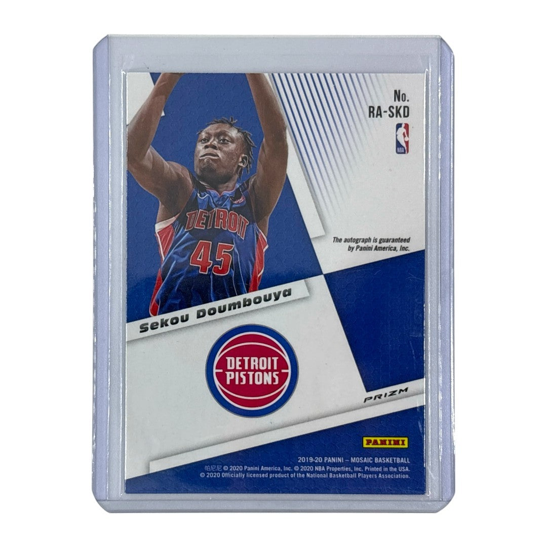 PANINI NBAカード MOSAIC PRIZM SEKOU DOUMBOUYA DETROIT PISTONS #RA-SKD 中古 IT1