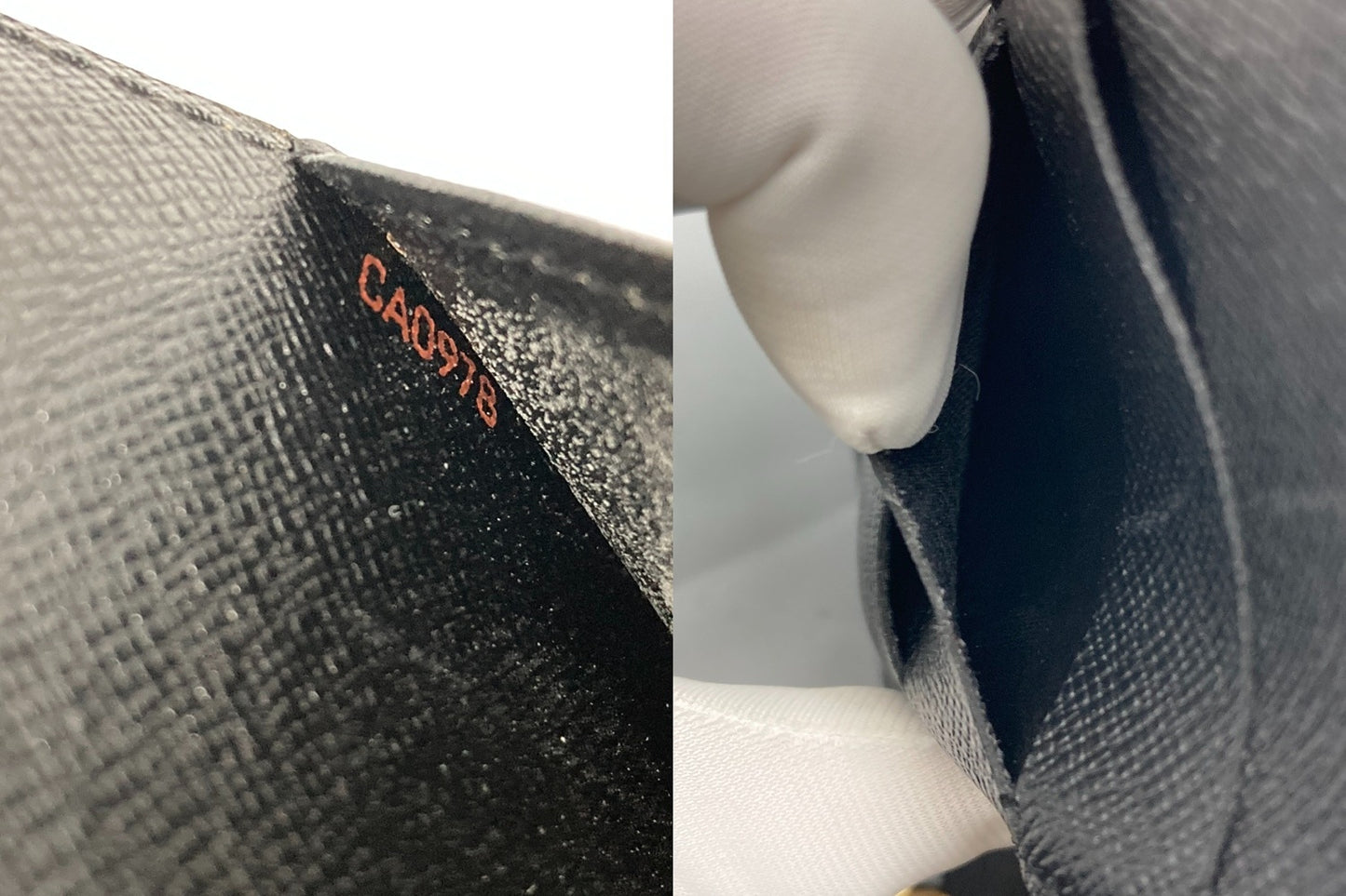 LOUIS VUITTON エピ アジェンダPM 手帳カバー ブラック R20052 中古 D4