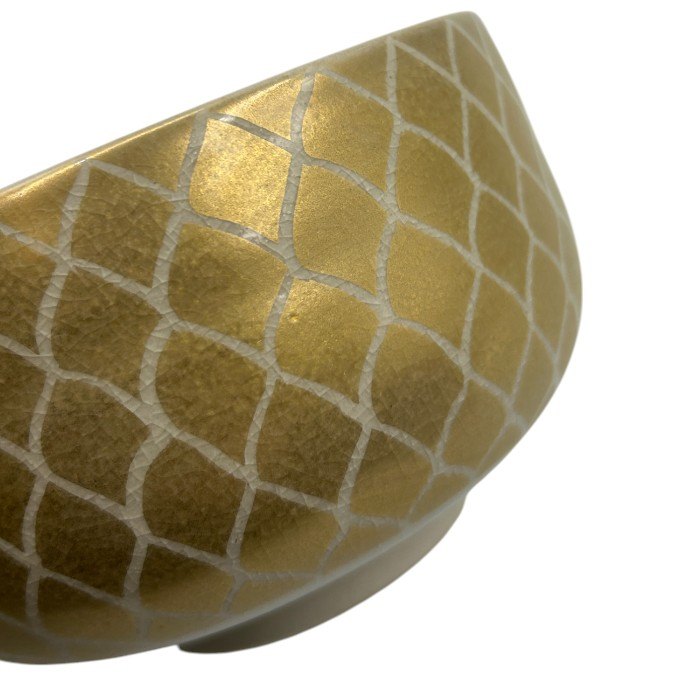 九谷焼 明山 茶碗 和食器 食器 抹茶茶碗 中古 W1