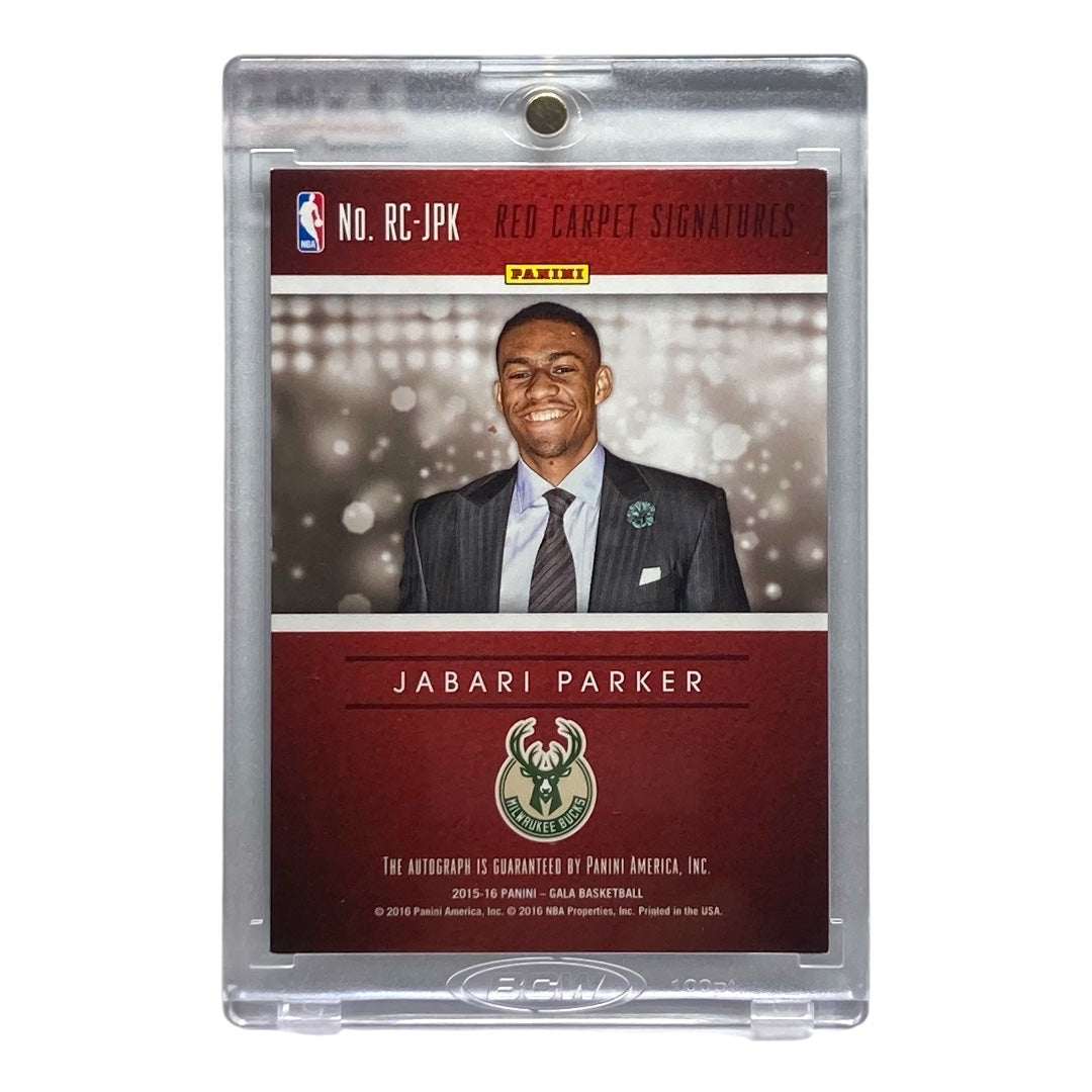 PANINI NBAカード GALA JABARI PARKER BUCKS 01/30 #RC-JPK 中古 IT2