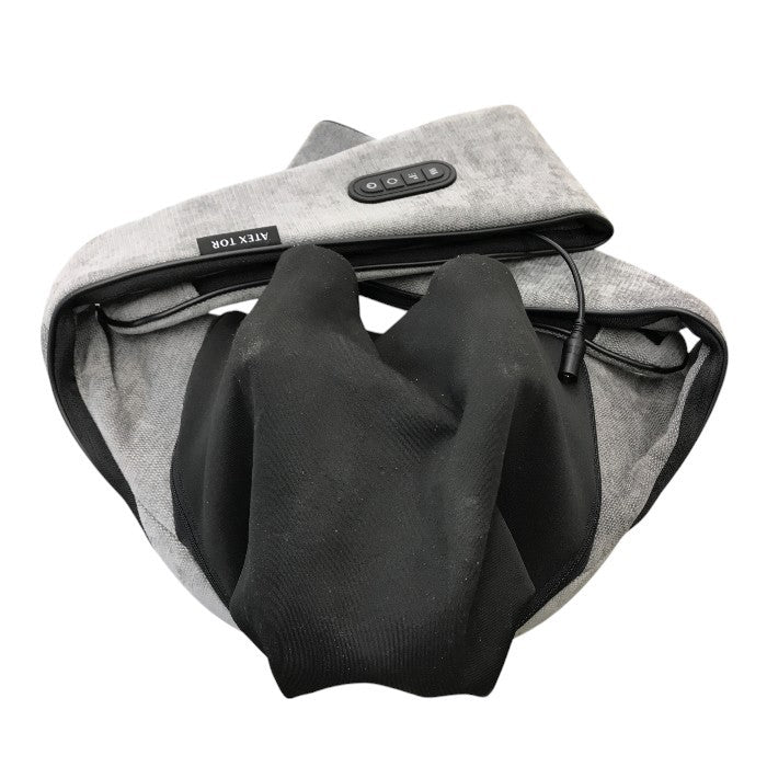 アテックス マッサージ器 首 肩 ネックマッサージャーコードレス グレー AX-HP121gr 医療機器認証番号:305AABZX00010000 中古 1