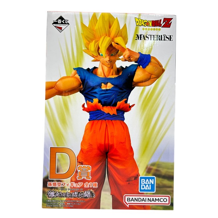 未開封品 一番くじ ドラゴンボール 激突!!宇宙を賭けた闘い D賞 孫悟空 フィギュア DRAGONBALL Z MASTERLISE マスターライズ ホビー 中古 W4