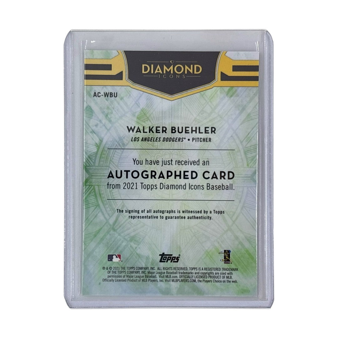 TOPPS MLBカード DIAMOND ICONS WALKER BUEHLER LOS ANGELES DODGERS 14/25 #AC-WBU 中古 IT1