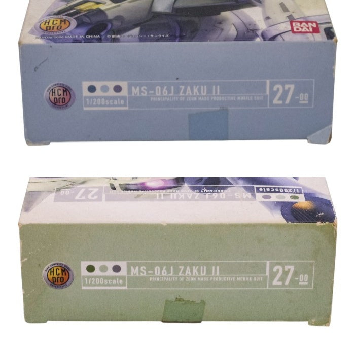 未開封品 BANDAI HCM-Pro 27-00 MS-06J ザクII(陸戦用) 1/200scale 機動戦士ガンダム 中古 a1