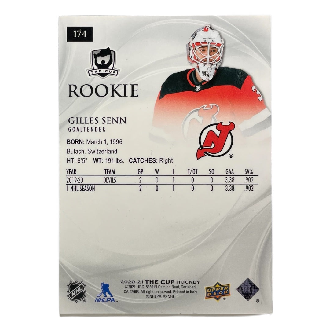 UPPER DECK NHLカード THE CUP GILLES SENN NEW JERSEY DEVILS /249 #174 中古 IT2