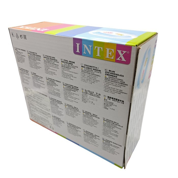 INTEX インテックス オーバルプール 163×107×46cm 57482 中古 H4