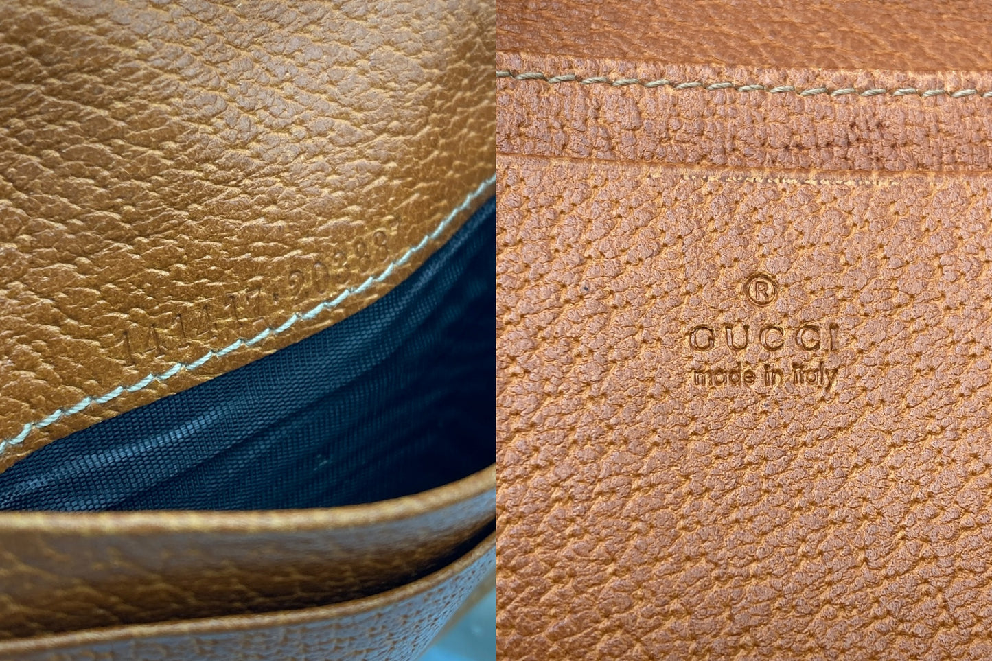 GUCCI グッチ GGキャンバス 名刺入れ カードケース 141417 中古 D4