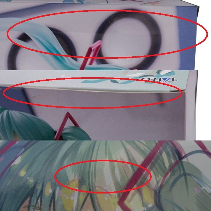 未開封品 タイトーくじ 初音ミク 39(ミク) の日 記念くじ A賞 胸像フィギュア 中古 a1