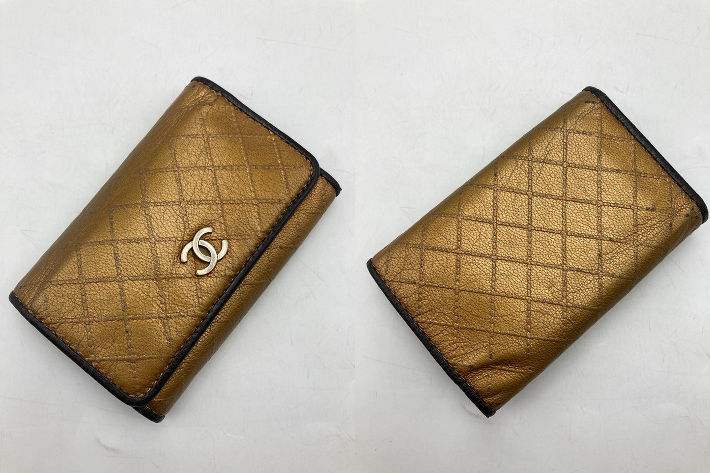 CHANEL シャネル ビコローレ キーケース 6連 中古 D4
