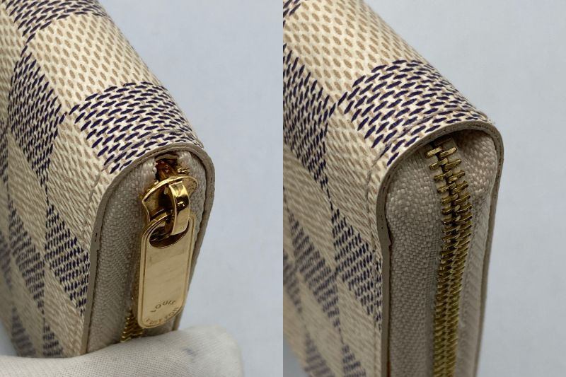 LOUIS VUITTON ルイヴィトン ダミエアズール ジッピーコインパース N63069 中古 D4
