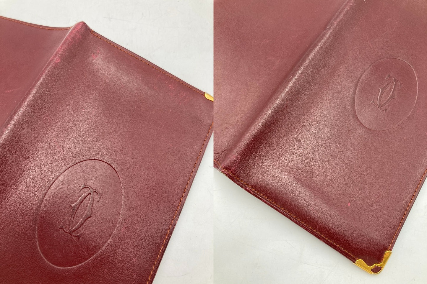 Cartier カルティエ マストライン 2つ折り 長札入れ 中古 D4