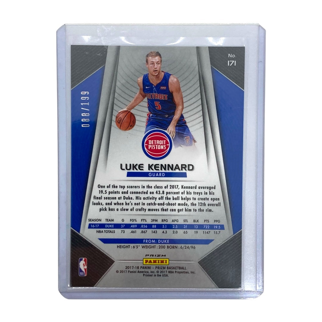 PANINI NBAカード PRIZM LUKE KENNARD PISTONS 088/199 #171 中古 IT2