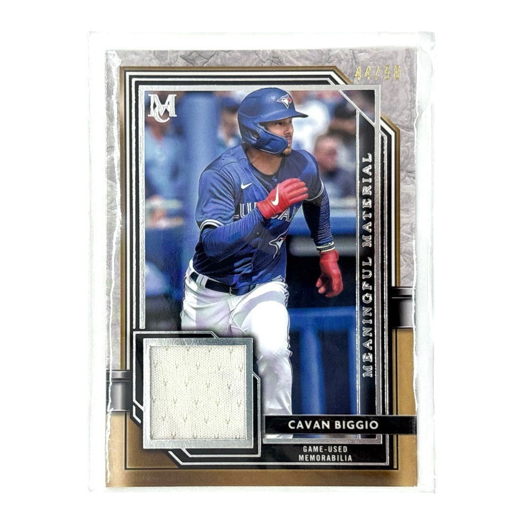 TOPPS MLBカード MUSEUM COLLECTION CAVAN BIGGIO TORONTO BLUE JAYS 44/50 #MMR-CBI 中古 IT1