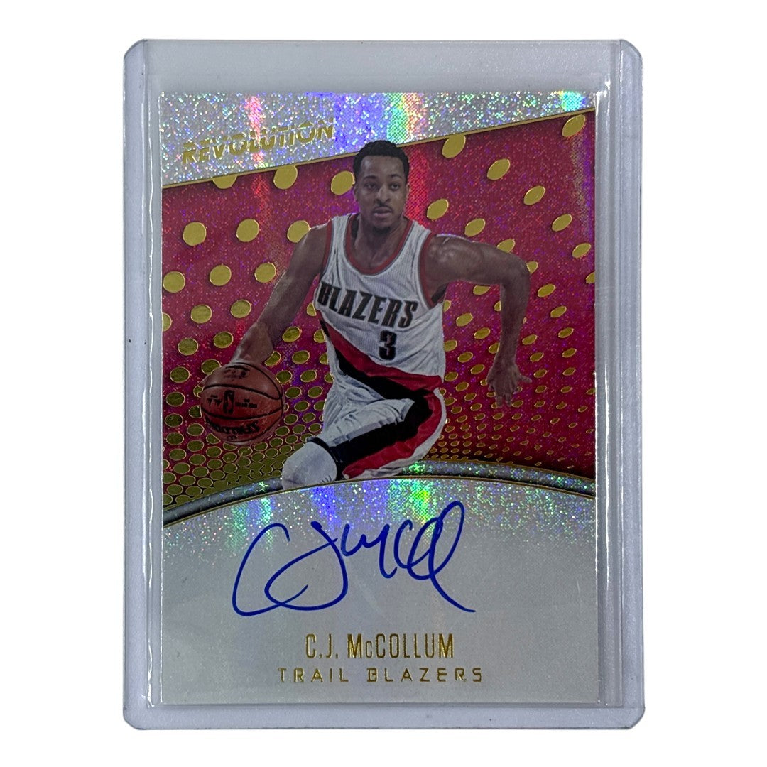 PANINI NBAカード REVOLUTION C.J. McCOLLUM TRAIL BLAZERS #A-CM 中古 IT1