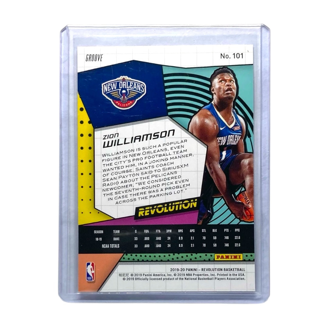 PANINI NBAカード REVOLUTION ZION WILLIAMSON NEW ORLEANS PELICANS #101 中古 IT2