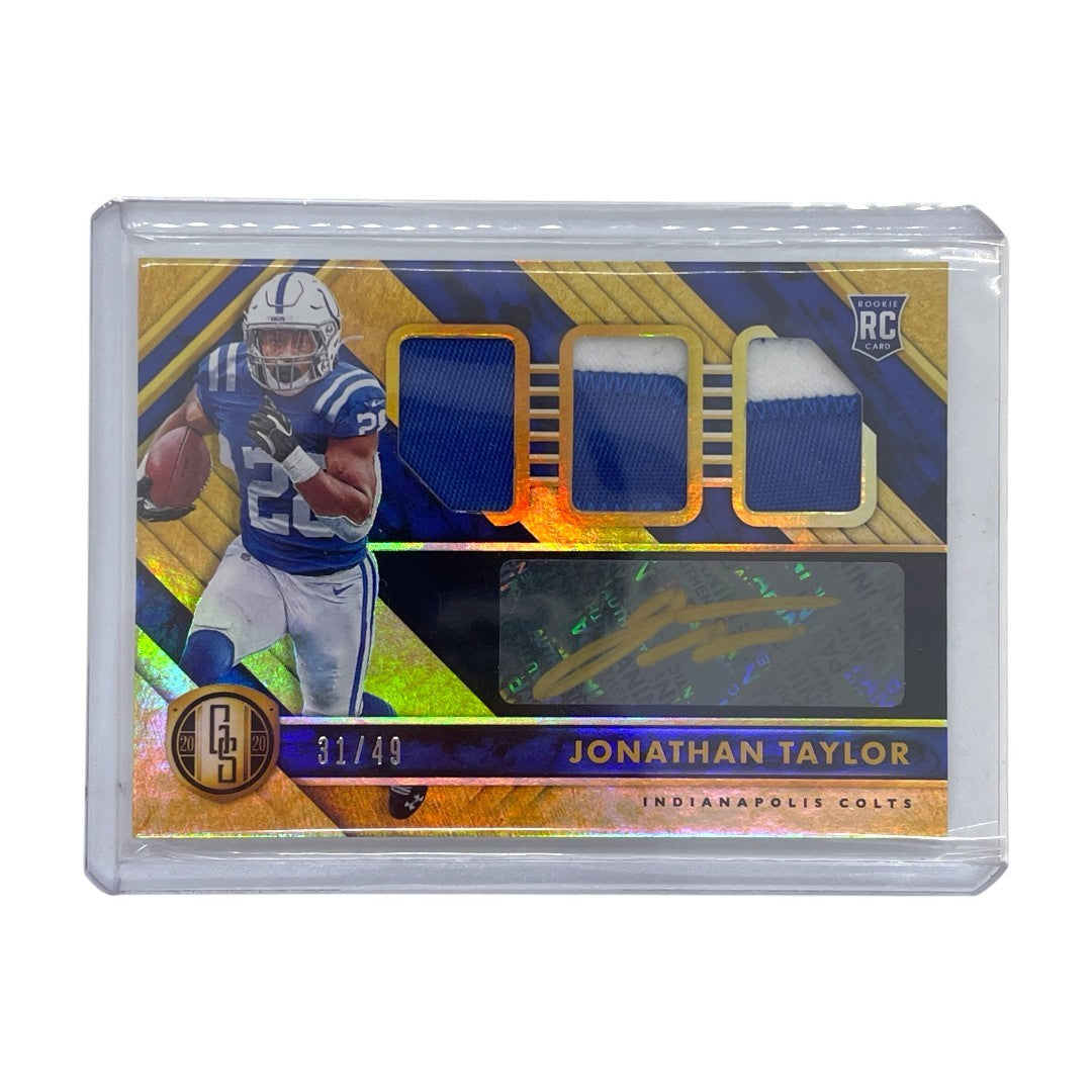 PANINI NFLカード GOLD STANDARD JONATHAN TAYLOR INDIANAPOLIS COLTS 31/49 #281 中古 IT1