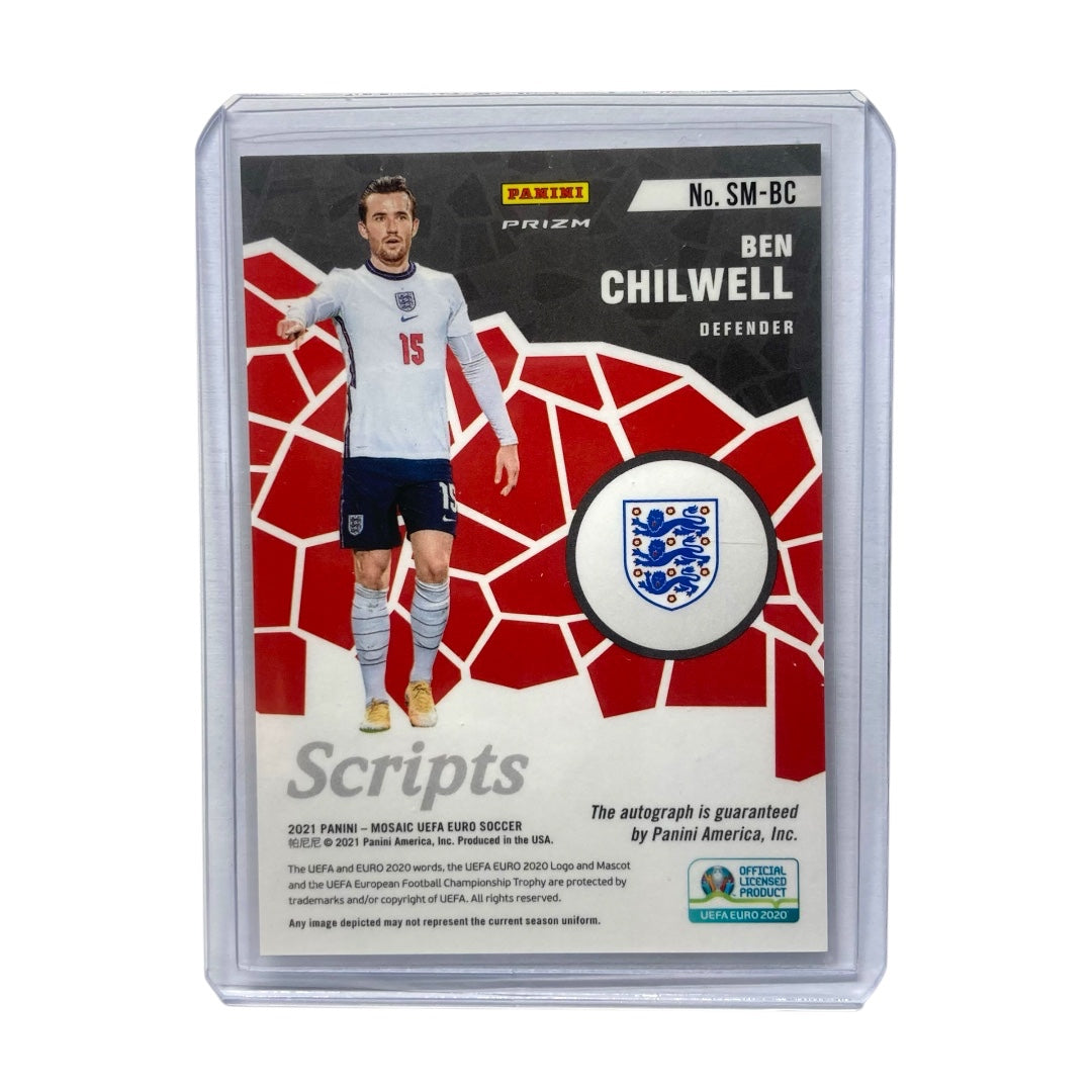 PANINI サッカーカード MOSAIC UEFA EURO PRIZM BEN CHILWELL ENGLAND #SM-BC 中古 IT2