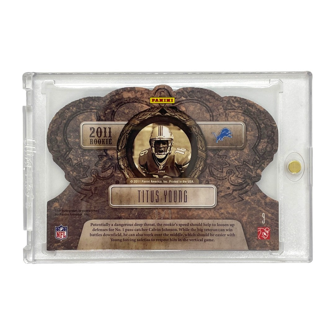 PANINI NFLカード CROWN ROYALE TITUS YOUNG 1/1 #9 中古 IT1