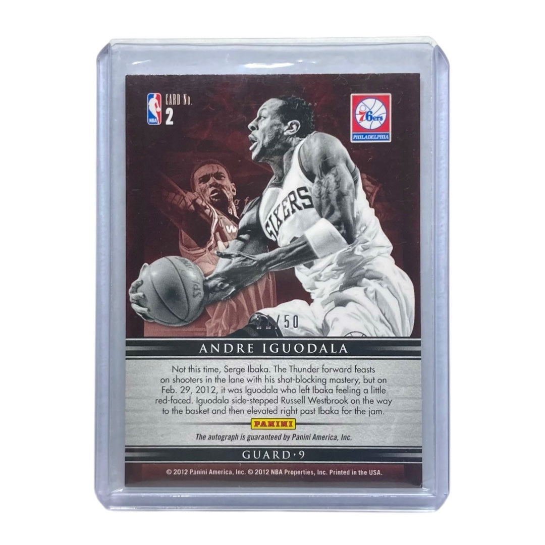 PANINI NBAカード MASTARFUL MARKS ANDRE IGUODALA 76ERS /50 #2 中古 IT2