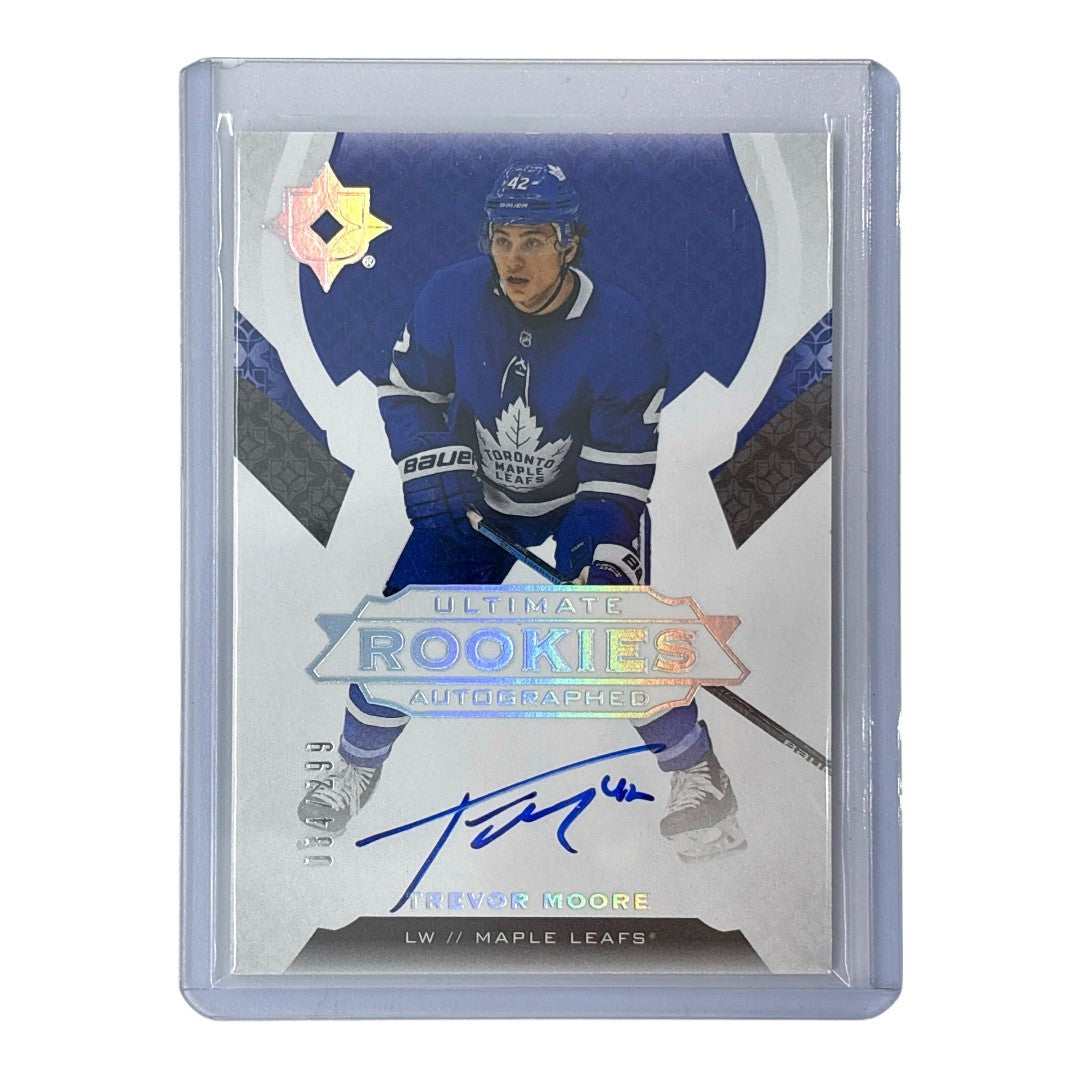 UPPER DECK NHLカード ULTIMATE COLLECTION TREVOR MOORE MAPLE LEAFS 084/299 #150 中古 IT1