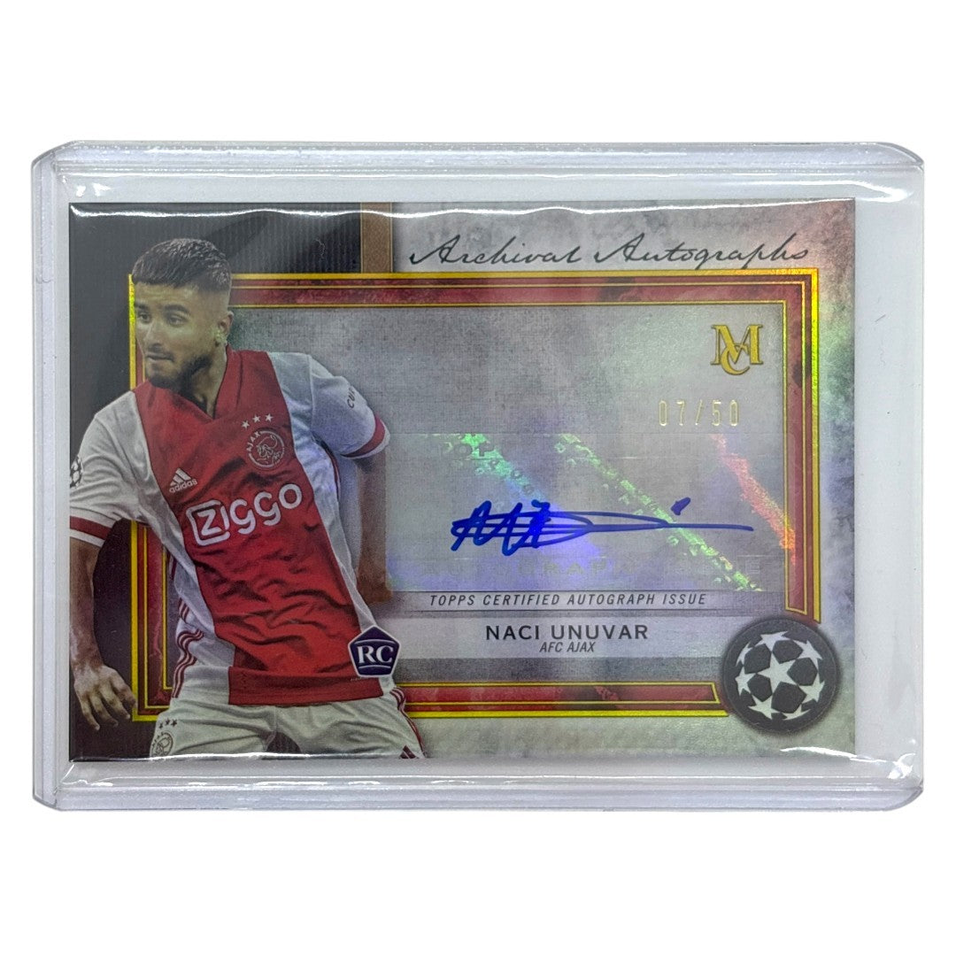 TOPPS サッカーカード MUSEUM COLLECTION NACI UNUVAR AJAX 07/50 #AA-NU 中古 IT1