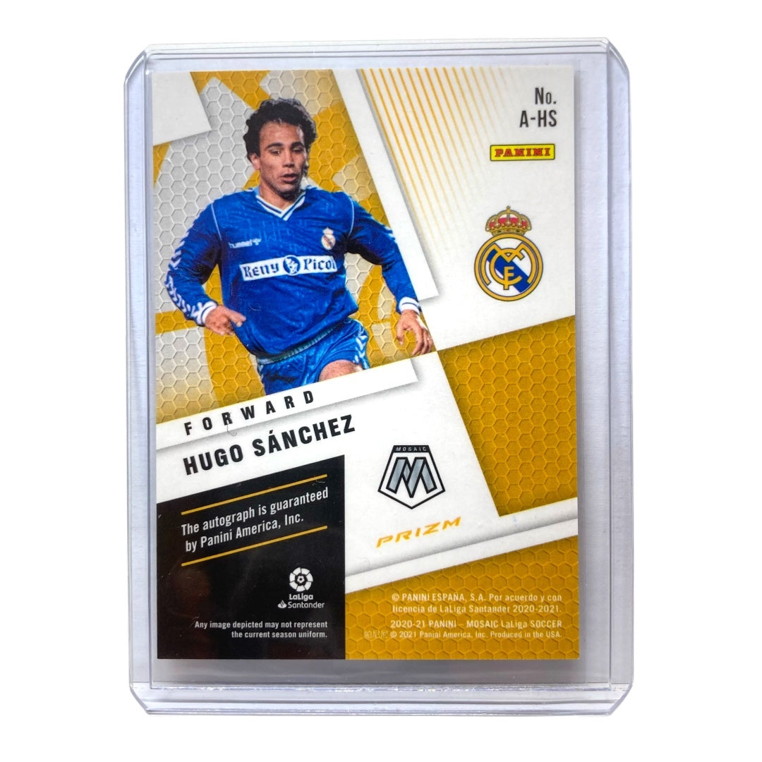 PANINI サッカーカード MOSAIC LALIGA PRIZM HUGO SANCHEZ REAL MADRID #A-HS 中古 IT2