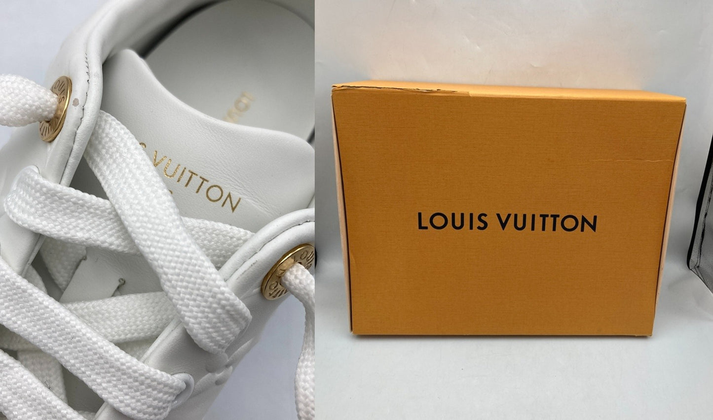 LOUIS VUITTON ルイヴィトン タイムアウトライン スニーカー サイズ35.5 レディース 中古 D4
