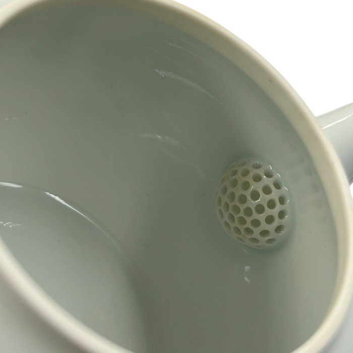 深川製磁 ブルーチャイナ 急須茶器揃 5客 和食器 セット 急須 湯呑 中古 W1