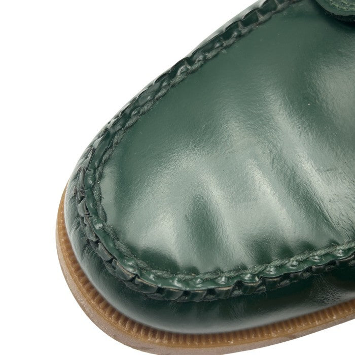 G.H.Bass&Co. ジーエイチバス BEAUTY&YOUTH UNITED ARROWS ビューティーアンドユース ユナイテッドアローズ デッキシューズ US8(約26cm) グリーン 靴 シューズ メンズ レザー コラボ 中古 W4