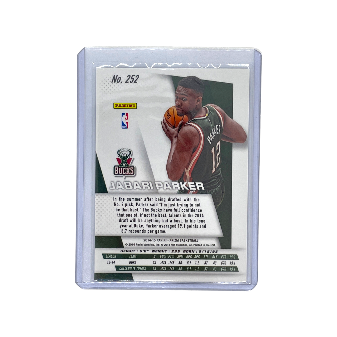 PANINI NBAカード PRIZM JABARI PARKER #252 中古 IT1